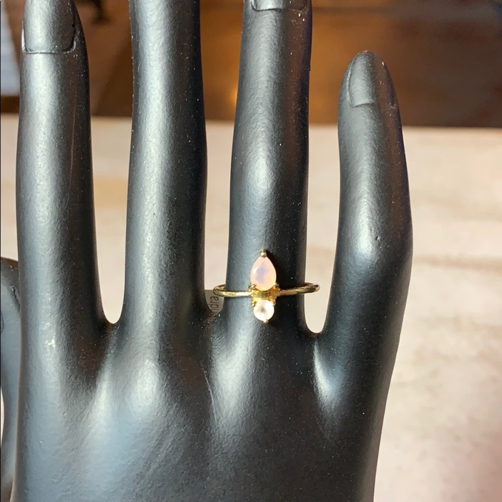 Leah Alexandra Fling Ring Pink